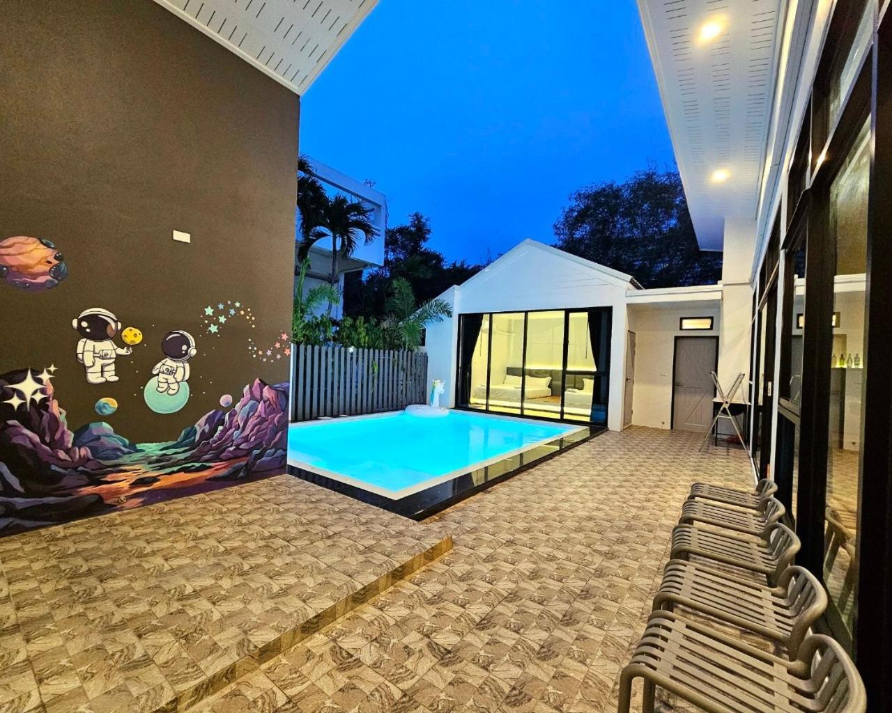 Madaguscar Private Pool Villa-Pattaya Jomtien pláž Exteriér fotografie